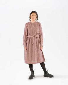 Belted Dress heather via Matona