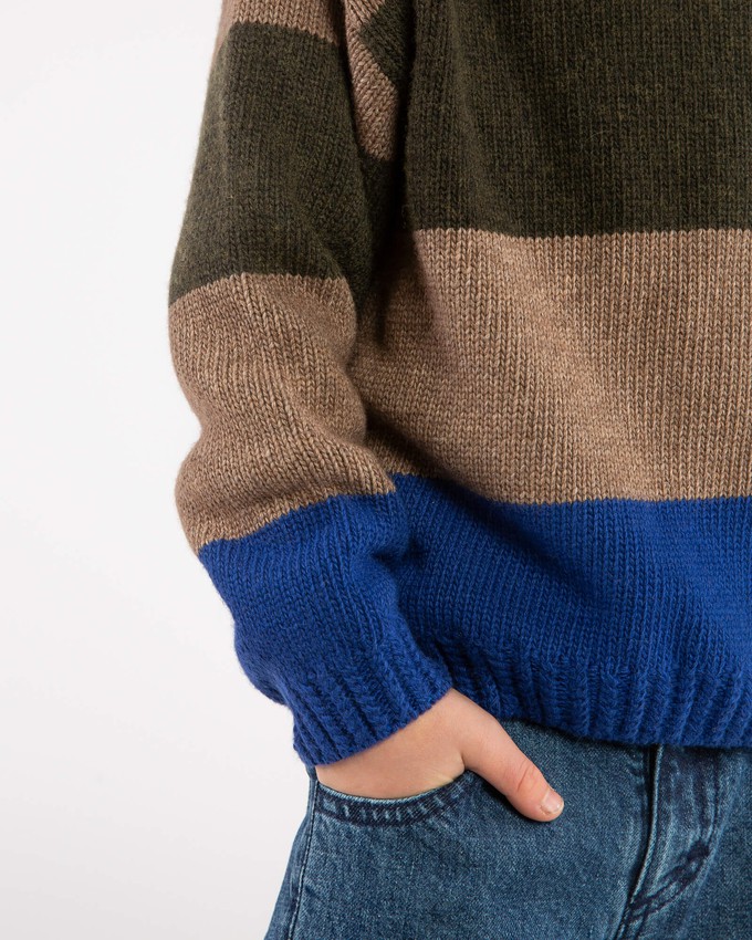 Easy Sweater striped from Matona