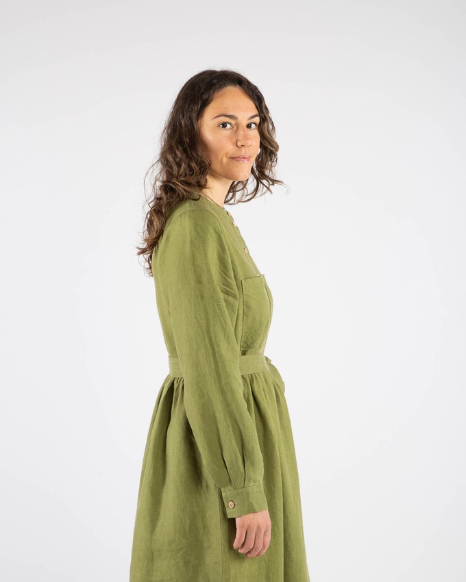 Belted Dress cardamom from Matona