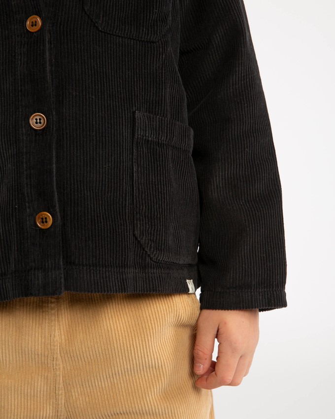 Boxy Corduroy Jacket black from Matona