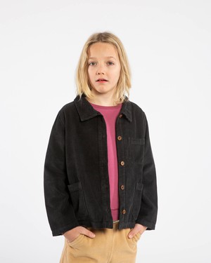 Boxy Corduroy Jacket black from Matona