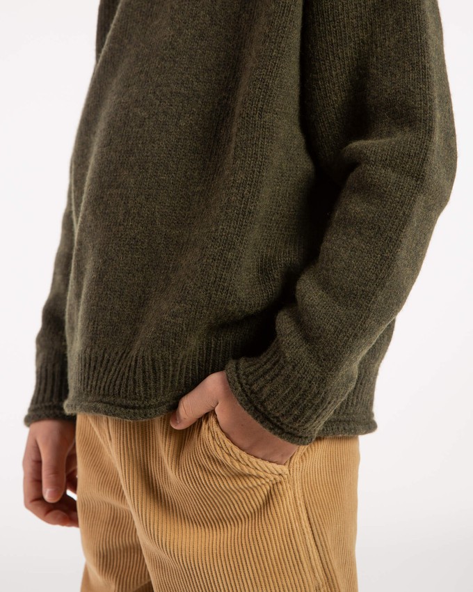 Raglan High Neck Sweater olive from Matona