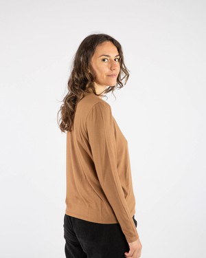 Soft Longsleeve light brown from Matona