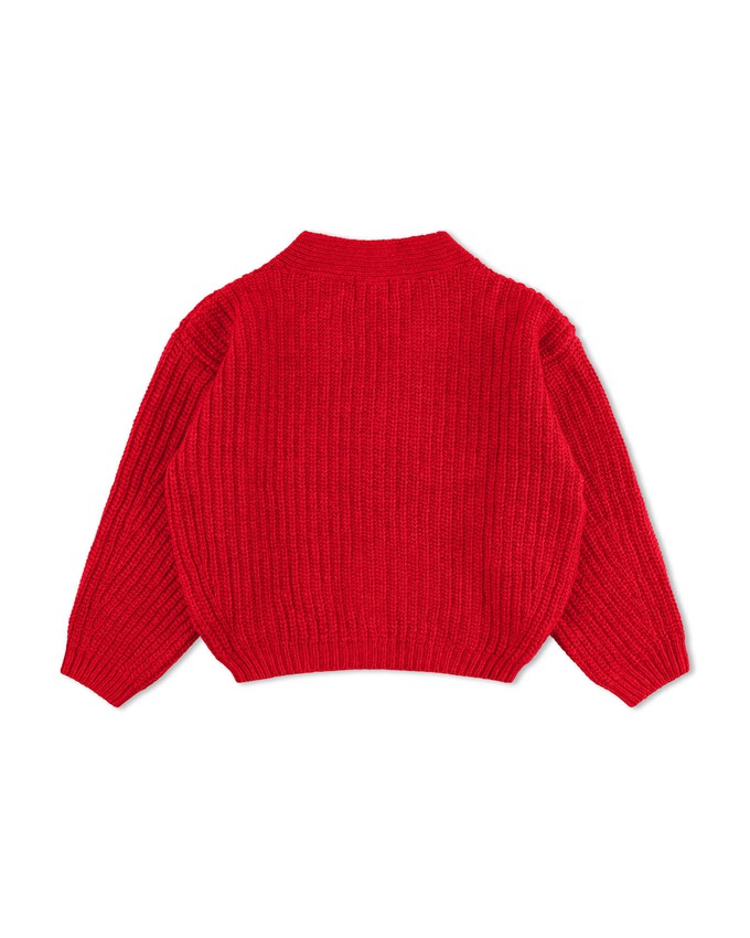 V-Neck Cardigan poppy from Matona