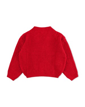 V-Neck Cardigan poppy from Matona