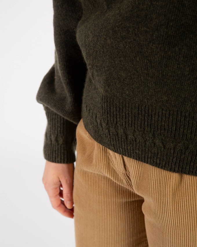 Turtleneck Pullover olive from Matona