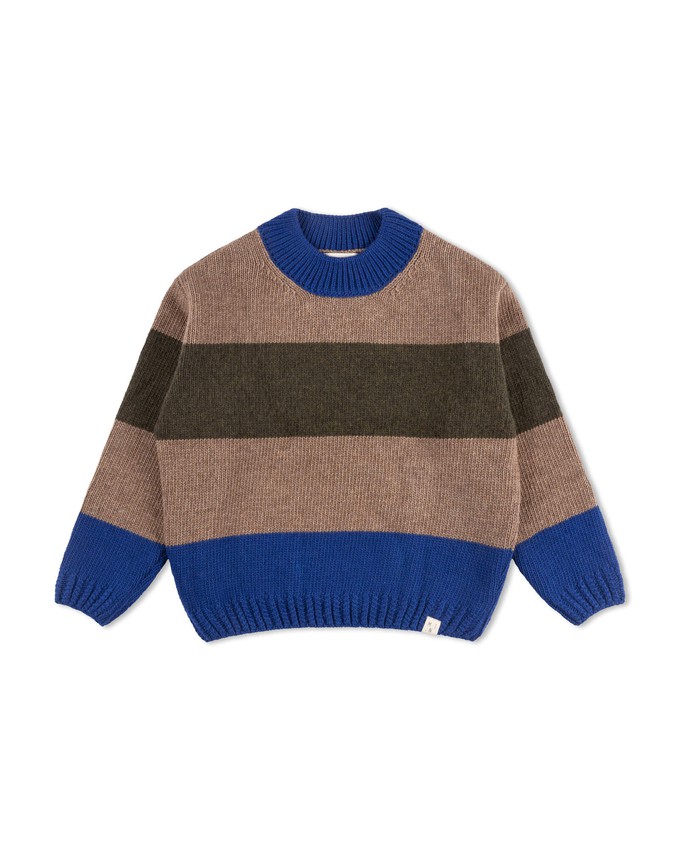 Easy Sweater striped from Matona