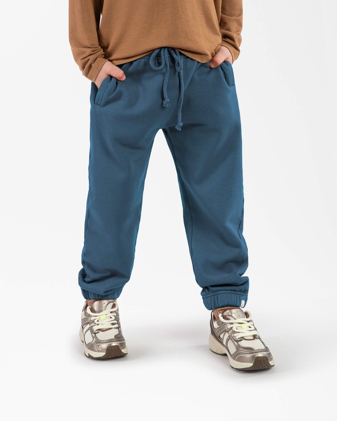 Sweatpants sail blue from Matona