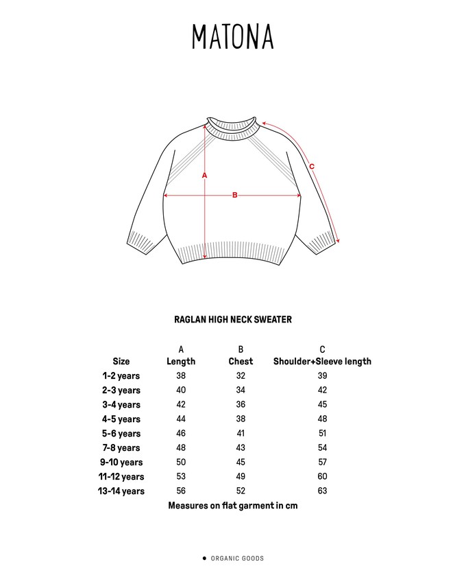 Raglan High Neck Sweater olive from Matona