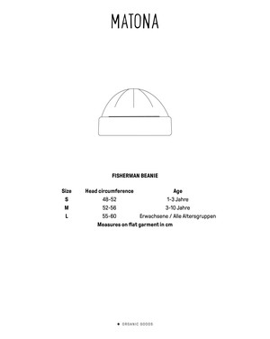 Fisherman Beanie poppy from Matona