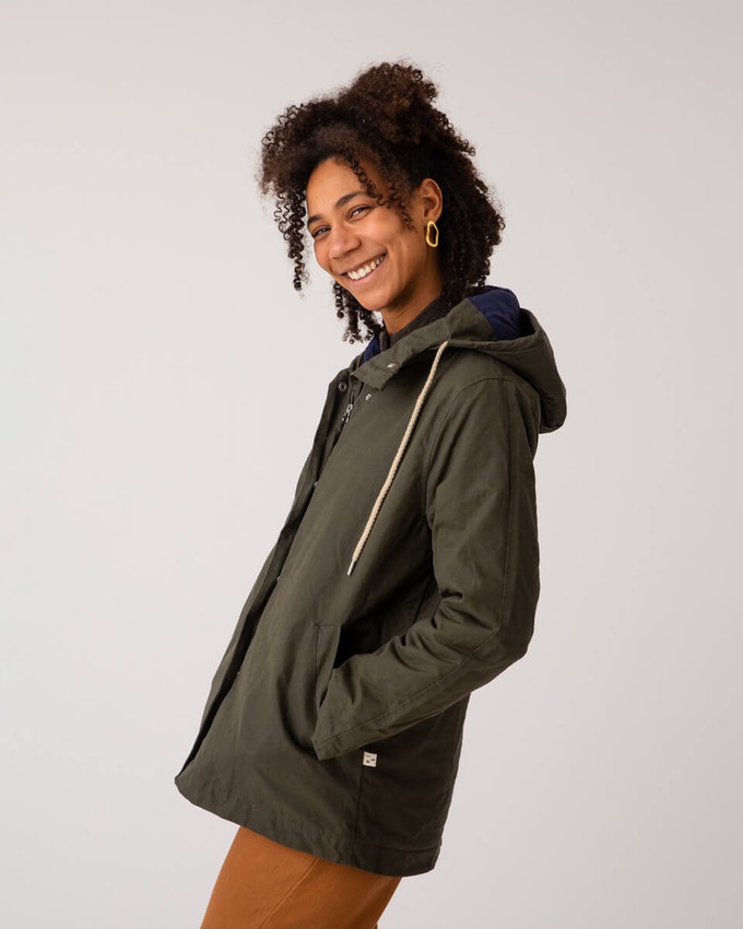 Waxed Cotton Jacket pine from Matona