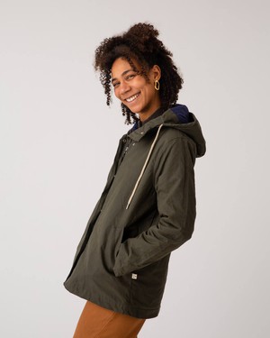 Waxed Cotton Jacket pine from Matona