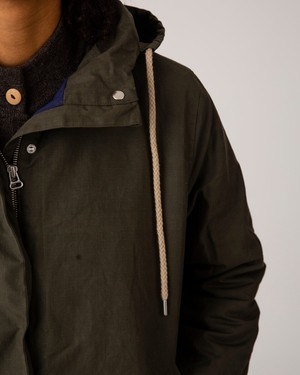 Waxed Cotton Jacket pine from Matona