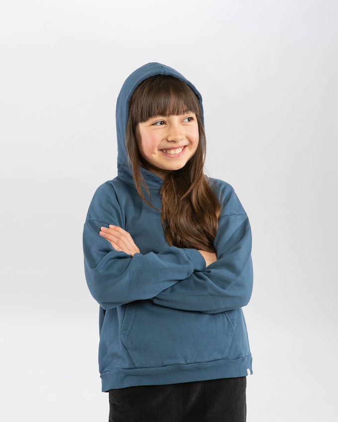 Sweathoodie sail blue from Matona