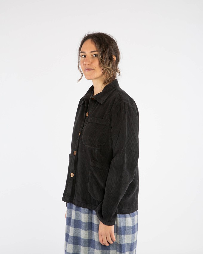 Corduroy Classic Jacket black from Matona
