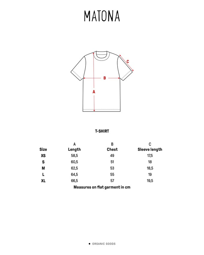 T-Shirt black from Matona