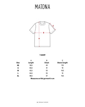 T-Shirt black from Matona