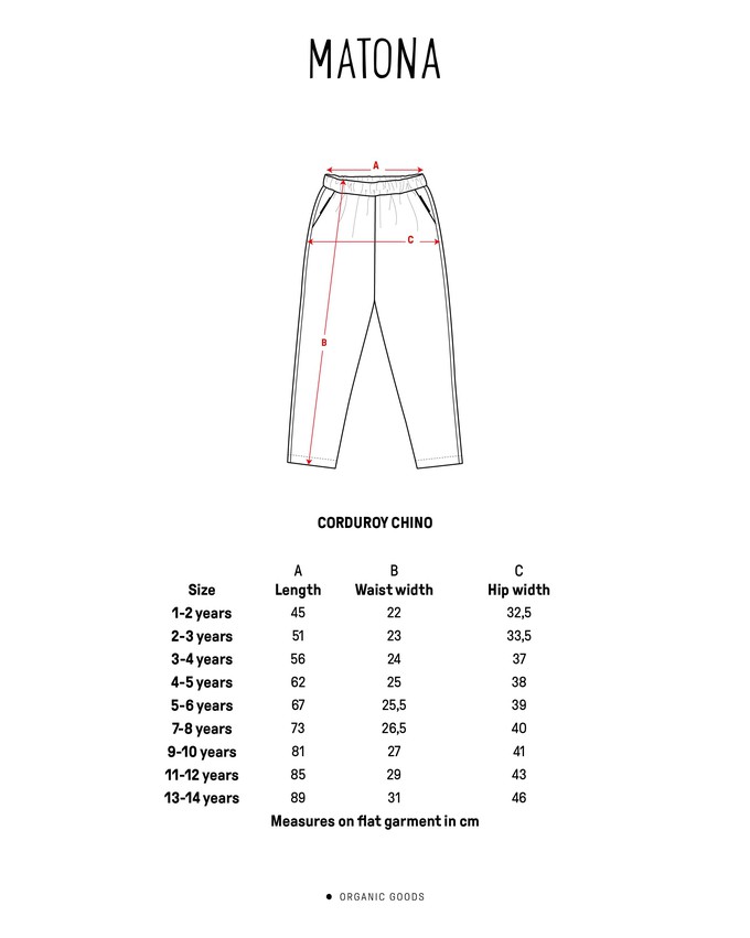 Corduroy Chino marmot from Matona