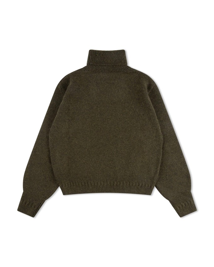 Turtleneck Pullover olive from Matona