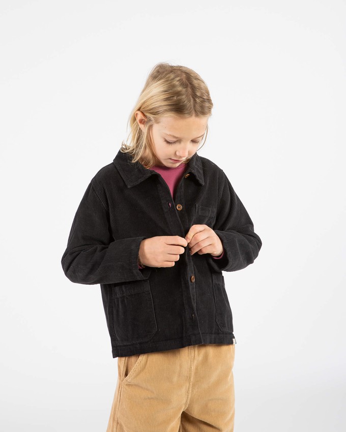 Boxy Corduroy Jacket black from Matona