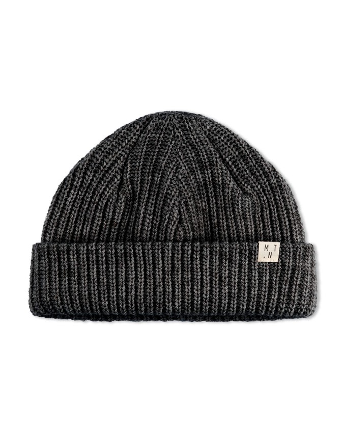 Fisherman Beanie charcoal from Matona