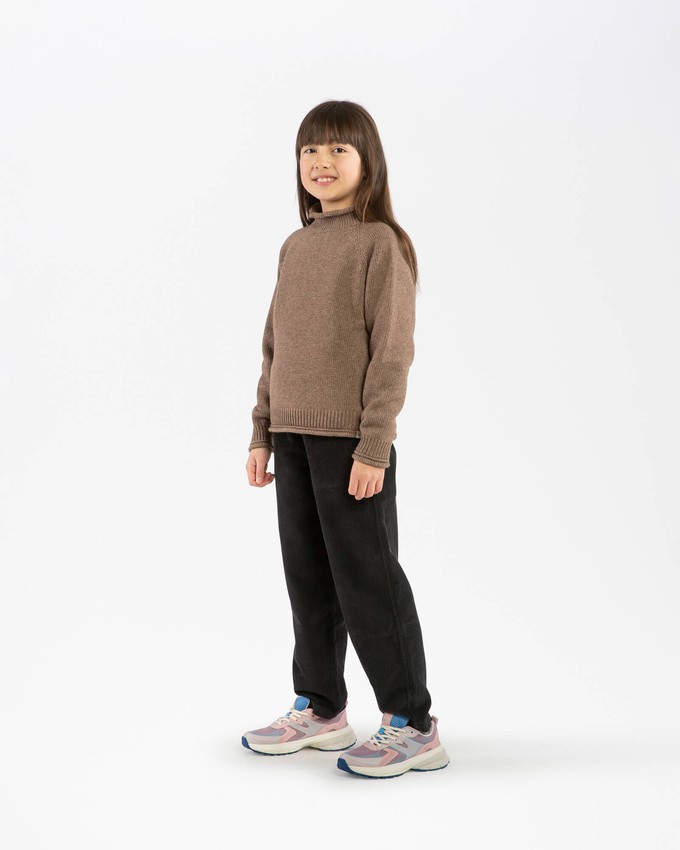 Raglan High Neck Sweater sepia from Matona