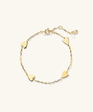 Heart Station Bracelet from Mejuri