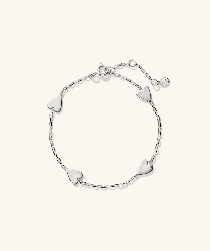 Heart Station Bracelet from Mejuri