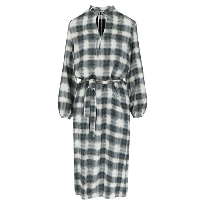 Sol dress Black checks from Mon Col Anvers