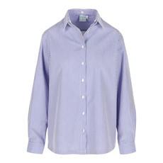 Pixie blouse Blue stripes via Mon Col Anvers