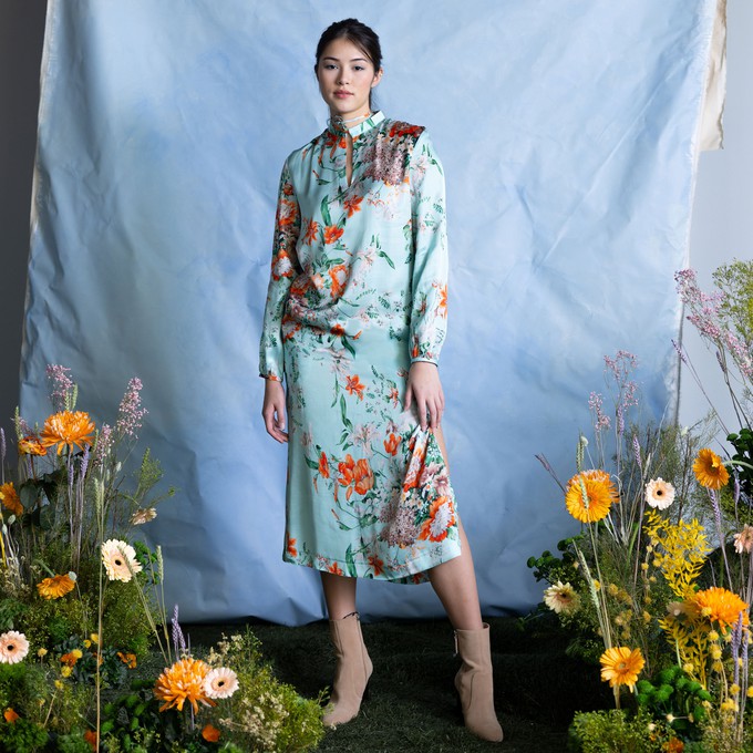 Sol dress Flower print - Last size: 34 from Mon Col Anvers