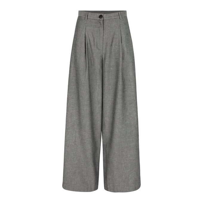Clio pants Twill grey from Mon Col Anvers Clio pants Twill grey from Mon Col Anvers
