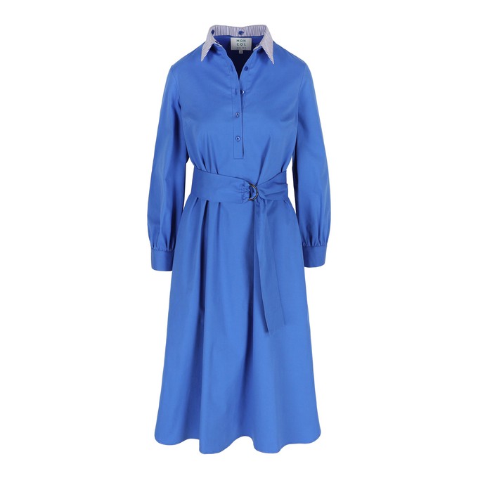 Polly Jean Dress Bright blue from Mon Col Anvers