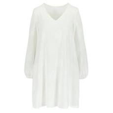 Cosmopolitan dress white leaf - Last size: 42 via Mon Col Anvers