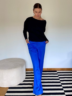 Han pants Bright blue from Mon Col Anvers Han pants Bright blue from Mon Col Anvers