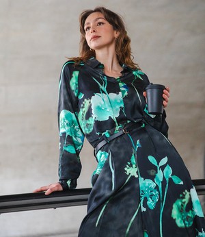 Clay pants Green dandelion from Mon Col Anvers Clay pants Green dandelion from Mon Col Anvers