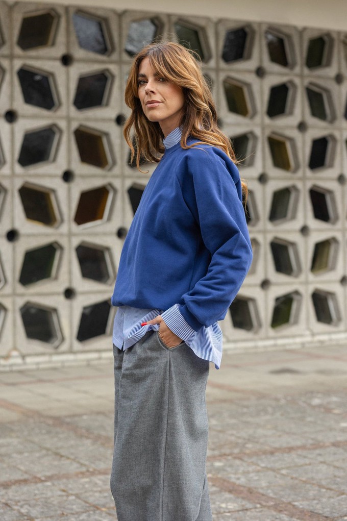 Clio pants Twill grey from Mon Col Anvers Clio pants Twill grey from Mon Col Anvers