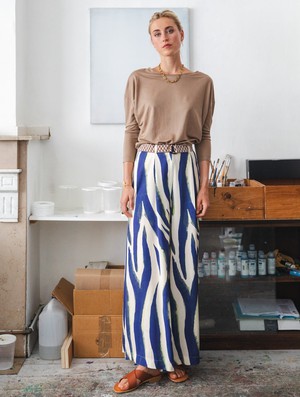 Pia pull Coffee (lyocell) from Mon Col Anvers