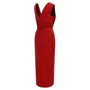 Iggy dress Corduroy red - Last size: 40 from Mon Col Anvers