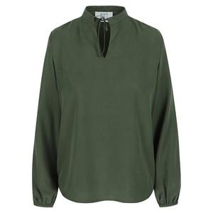 Sol blouse Khaki lyocell - Last size: 36 from Mon Col Anvers