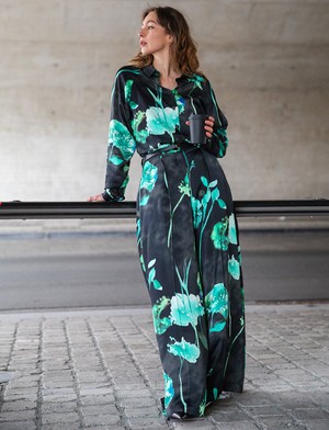 Clay pants Green dandelion from Mon Col Anvers Clay pants Green dandelion from Mon Col Anvers