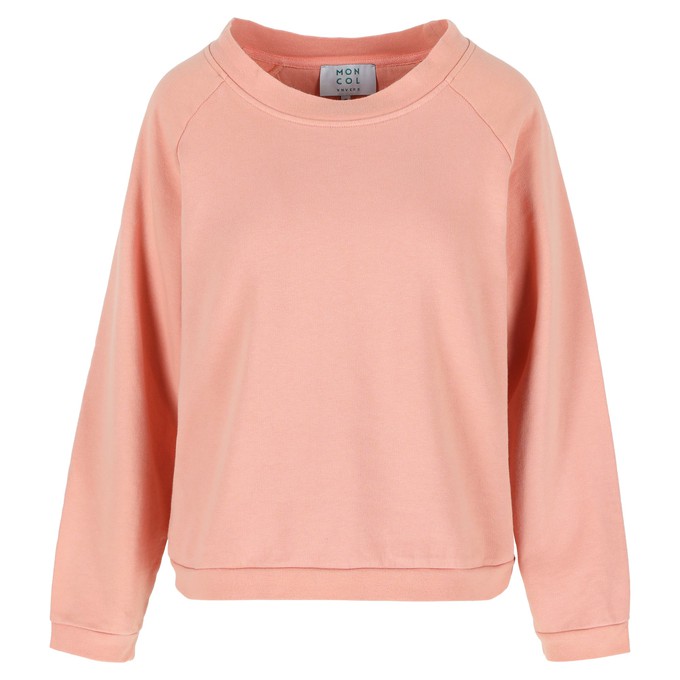 Sweater Lobster pink Organic cotton from Mon Col Anvers