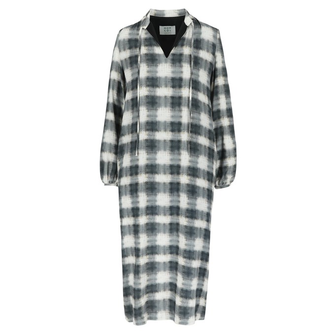 Sol dress Black checks from Mon Col Anvers