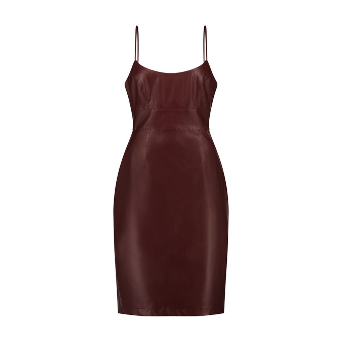 CHOCOLATE BROWN DRESS from MONIQUE SINGH
