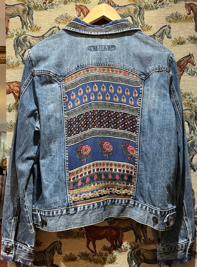 Upcycled Denim Jacket from MPIRA