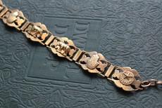 1900s Brass North African Bracelet via MPIRA