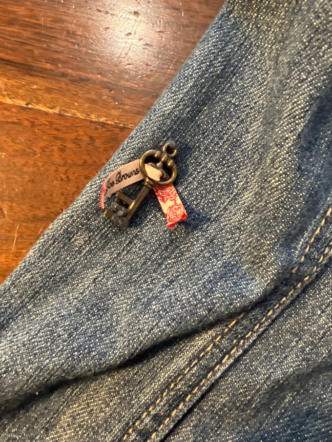 Long Upcycled Denim Coat from MPIRA