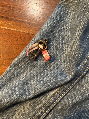 Long Upcycled Denim Coat from MPIRA