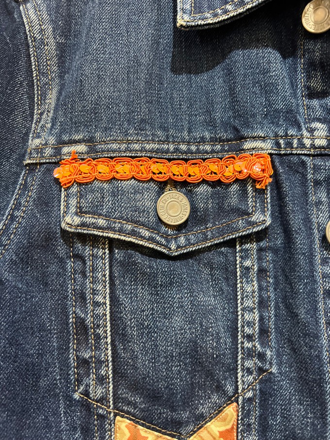 Upcycled Denim Jacket from MPIRA