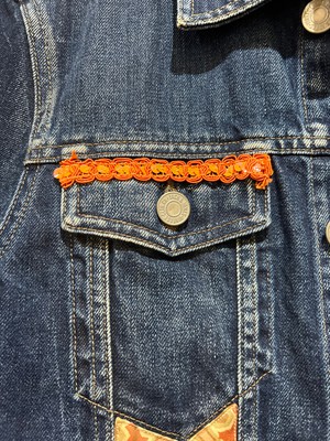 Upcycled Denim Jacket from MPIRA